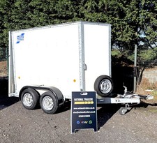 Ifor Williams BV85 8ft Box Van Trailer (Ramp / Doors) Ivor BV105 BV84 Debon