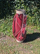 Vintage Leather Style Golf Bag