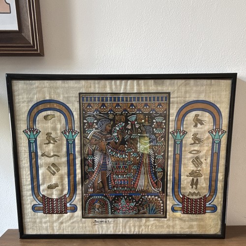 Vintage egyptian papyrus - vintage,