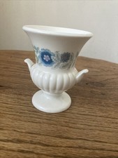 Wedgwood Clementine Bone China Small 3.5 Vase Urn- Very Good Condition