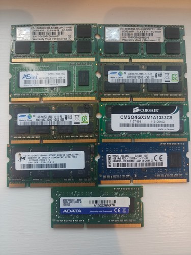 Mixed laptop dimm ram - mixed, so-dimm