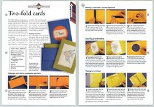 Two-Fold Cards #31-32 Know-How Essentials - Needlecraft Magic Pattern