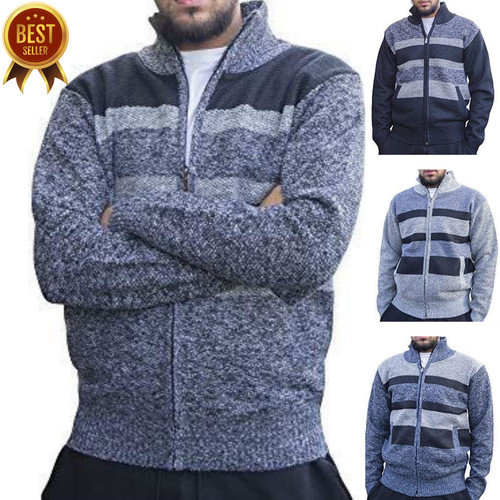 Mens long sleeve - long, zip