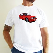 M3 (E30) CAR ART T-SHIRT. PERSONALISE IT! 