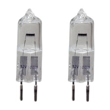 2 x A1/215 HALOGEN CAPSULE LAMP 12 VOLT 100 WATT 12V 100W - (RM2)