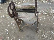 Antique Vintage Clothes Mangle Wringer 