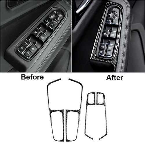 4pcs carbon fiber interior - 4pcs,