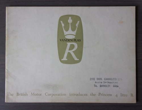 Vanden plas princess litre - 4, r