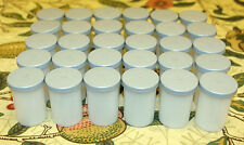 30 x 35mm Kodak Film Canisters Pots Tubs with Gray Lids - Geocaching, Loom Bandz