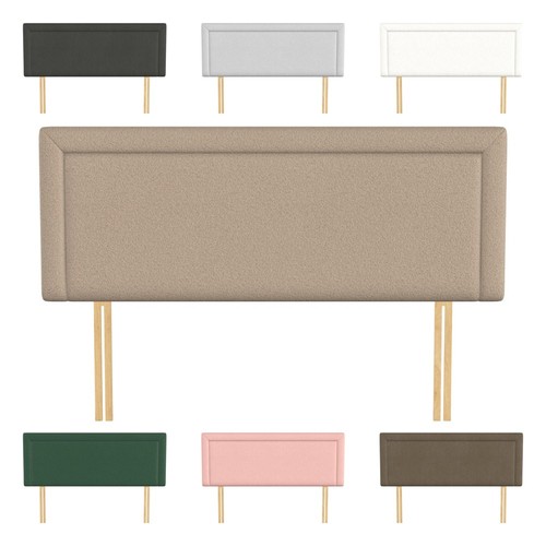 Plain border headboard teddy - headboard,