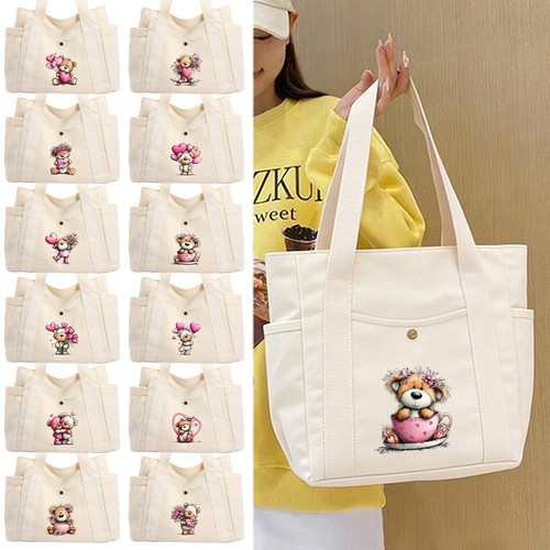 Tote bag teddy - tote, bear