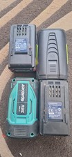 4x batteries lawnmower, Qualcast, Spear Jacson, Gtech, UNTESTED, spare or repair