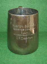 Ruston-bucyrus Quarter Century Club Membership Token GR DRAYTON Tankard