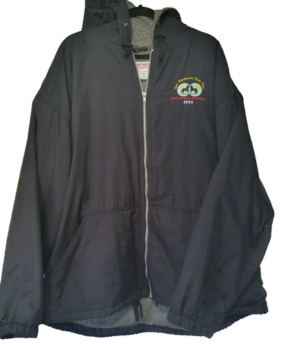 Vintage 1999 hooded zippered - 1999,