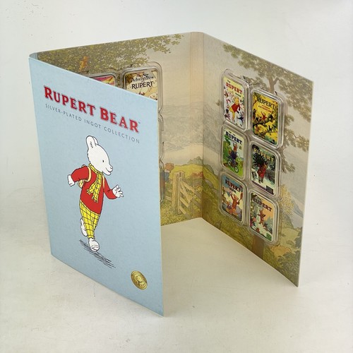 The rupert bear silver plated - rupert,