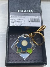 Prada Blue Flower Shaped Clip
