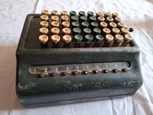 Adding machine mechanical - machine,