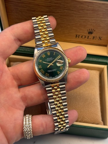 Rolex datejust 36mm - steel, &