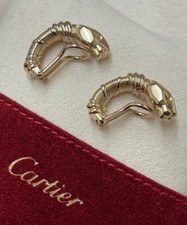 Cartier Panthere Cougar Trinity Earrings 18k Yellow White Rose Gold 2025 Service