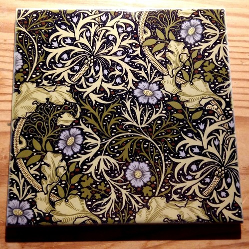 William morris tile - william,