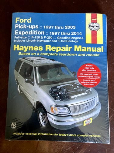 Haynes ford pickup pick - haynes,