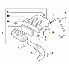Seal, Air Filter Housing -