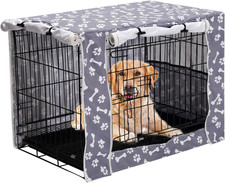 Dog Crate Cover Durable Polyester Pet Kennel Cover Universal Fit for Wire Dog Cr