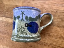 Arthur Wood Hand-Painted Blue