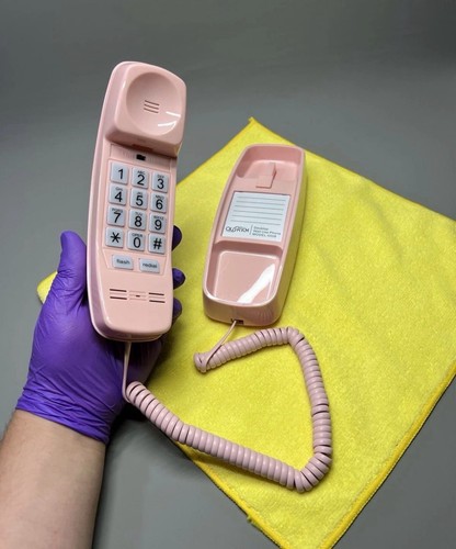 Landline telephone elderly - telephone,