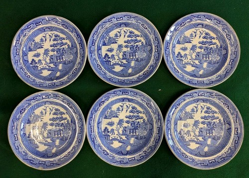Willow pattern dinner - 9",