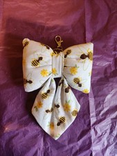 cute bee bow bag charm keyring