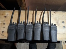 6x Motorola CP040 VHF Radios Two Way Radios