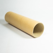 10 Cardboard Tube Cores 270mm Long, 75mm OD, 3mm wall tough sturdy UK Seller