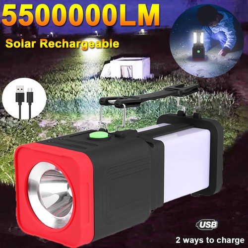 Solar led handheld flashlight - solar,