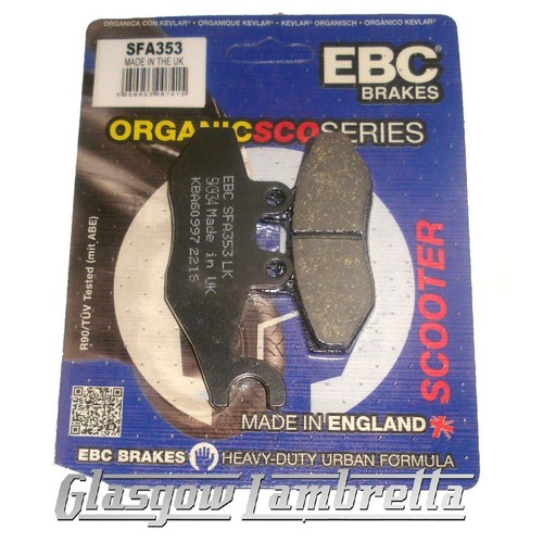 Piaggio scooter ebc organic - x8,