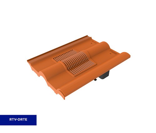 Timloc double roman tile vent - timloc,