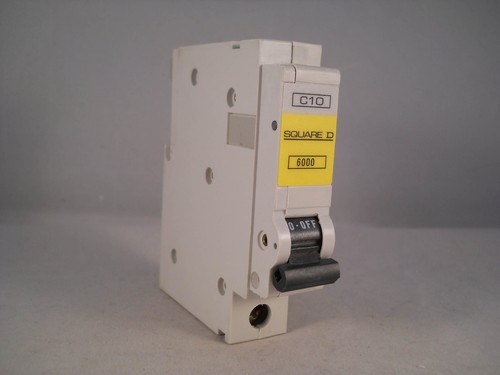 Square qoe mcb - d, single