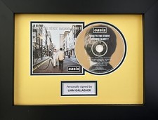LIAM GALLAGHER SIGNED CD COVER