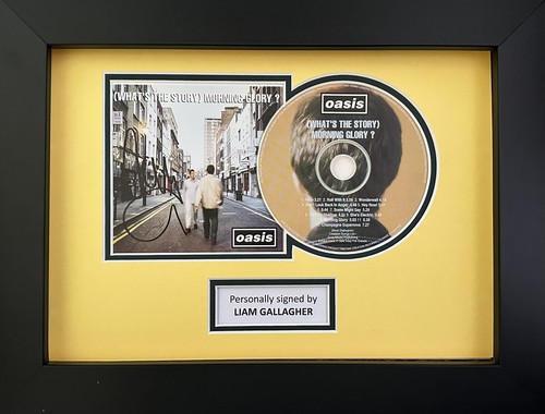 Liam gallagher signed cover - gallagher,