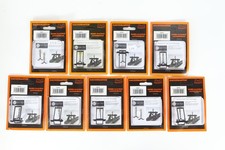 Gaugemaster GM55 GM56 OO Gauge Selection of Train-Tech Buffer Stop & Lights x 9