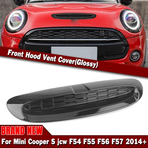 Gloss black front - hood, boonet