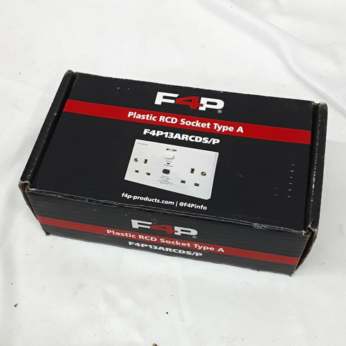 F4p 13a 30ma rcd double - 30ma, socket