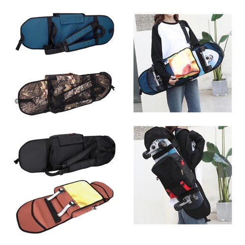 Skateboard backpack carrier - skateboard,