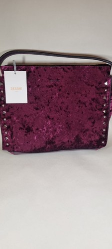 Bessie london purple velvet - london,