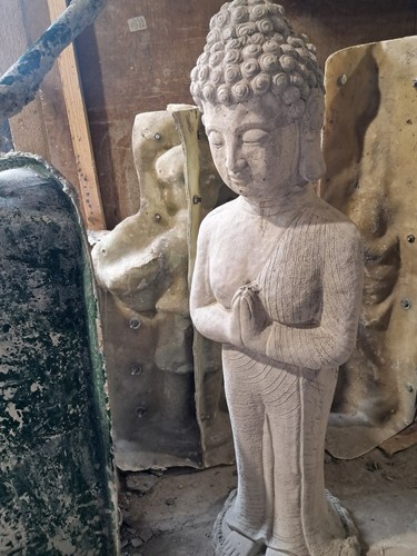 Buddha latex and fibreglass - buddha,