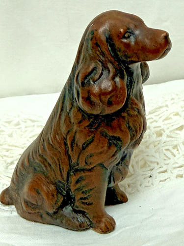 Spaniel dog figure ornament - spaniel,