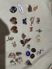 Job Lot of 25+ Enamel Lapel