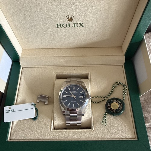 Rolex datejust 126300 blue - datejust, 41