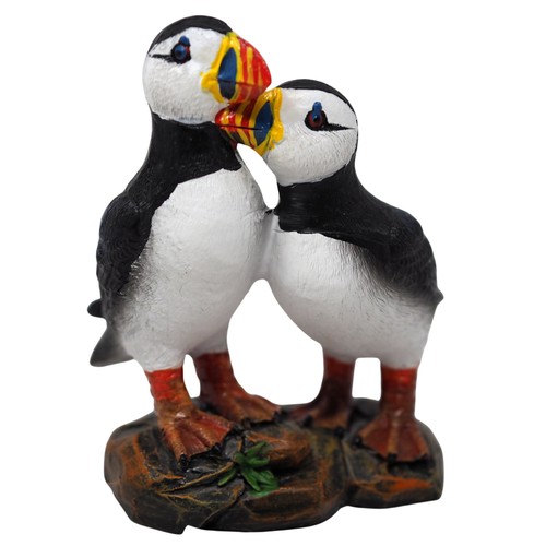 Puffin couple decorative - couple,