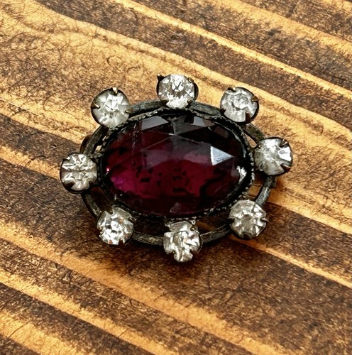 Victorian antique oval brooch - victorian,